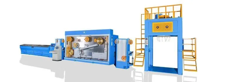 Intermediate Wire Drawing Cable Machine with on Line Annealer