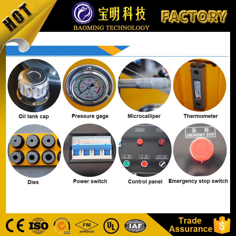 Ce Hydraulic Hose Assembly Swaging Crimping Machine for Sale Malaysia