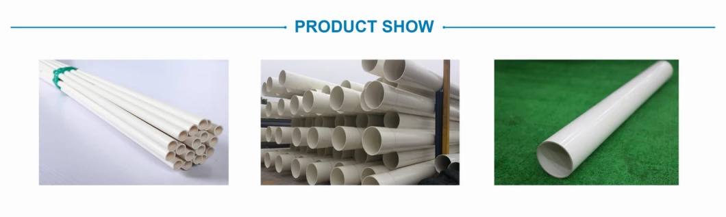 PVC Pipe Making Pipes Processing Machine UPVC Plastic Tube Machine Electric Extruding Production Line