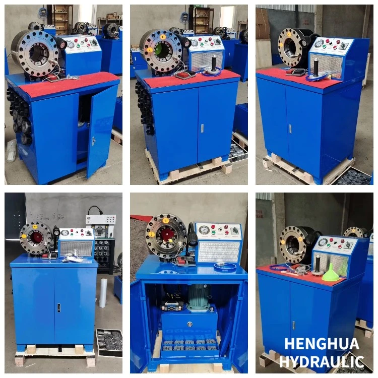 China High Pressure Hydraulic Rubber Hose Crimping Machine Cable Press Hose Fitting Crimper Wire Rope Tube Swaging Machine Price for Sale