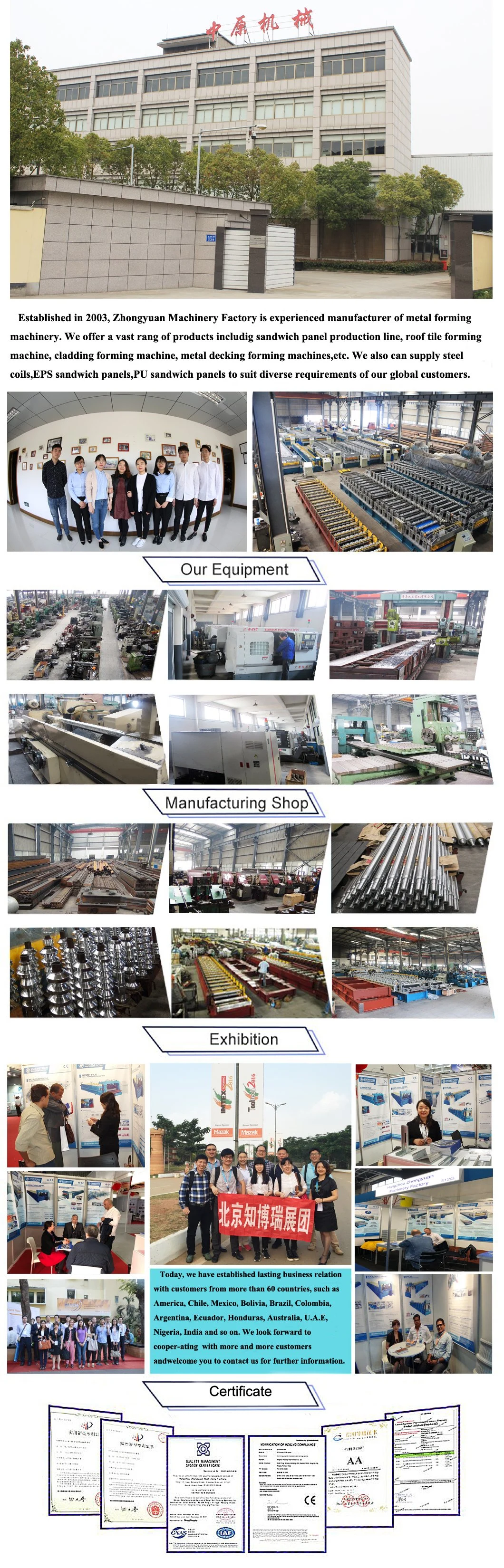 Special Type Steel L Channel Machine L Shape Profile Roll Forming Machine with CE and ISO 9001 Quality Certificate